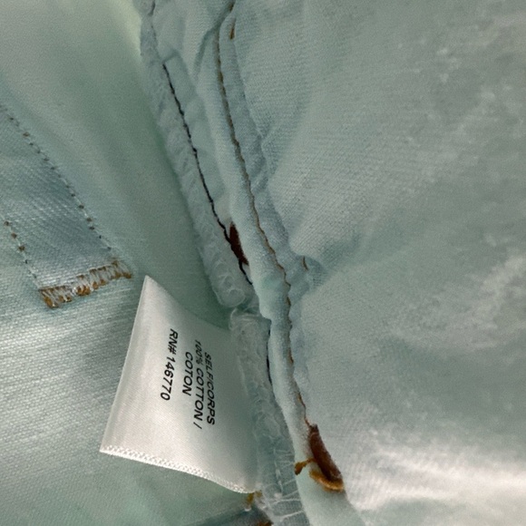 Levi’s 501 Re/Done Denim Jean Cut Offs Button Up Shorts RARE Size 25 redone - Picture 8 of 8